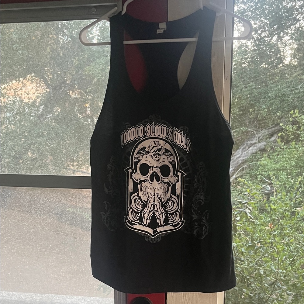 Voodoo glow skulls racer back